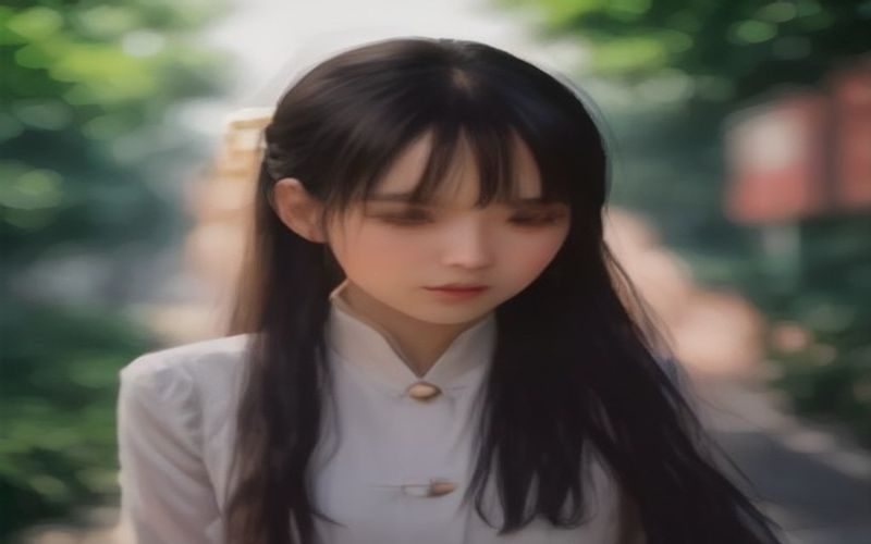 用户正在比较不同清晰度设置菜单，显示器上显示1080P与4K选项，环境光柔和